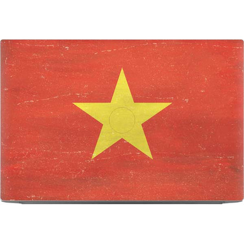 Vietnam Flag Distressed Dell XPS Skin